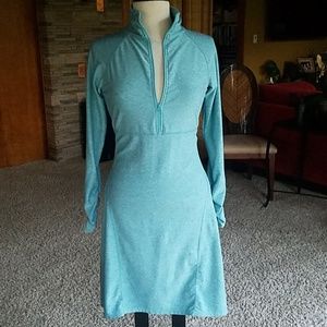 Teal athletic dress